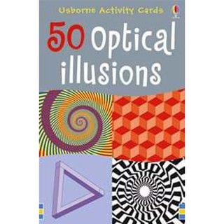 DKTODAY หนังสือ USBORNE ACTIVITY CARDS 50 OPTICAL ILLUSIONS