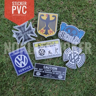 สติ๊กเกอร์ Volkswagen stickersPVCเคลือบด้านกันน้ำกันรอยอย่างดี✌️