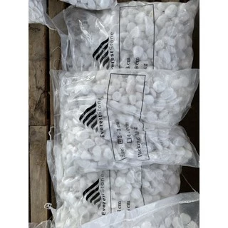 1กก. หินแต่งสวนสีขาวSuper white เกรดAAA หินโรยกระถาง หินจัดสวน หินขาว หินนำเข้า