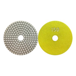 ใบขัดน้ำ เบอร์ 150 (ขาว) WET POLISHING PADS NUMBER 150 (WHITE) Marble tools Granite tools Tile tools