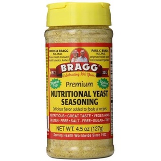 Bragg Premium Nutritional Yeast Seasoning ผงชีสสูตร เจ ขนาด - 4.5 oz(127 g.)