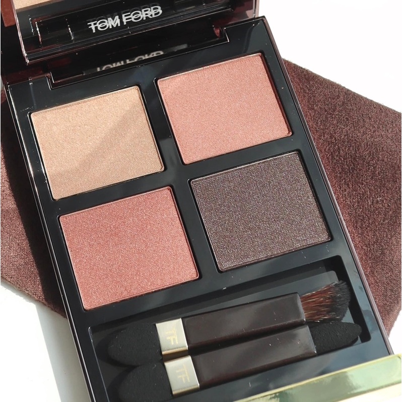 Tom ford eyecolor quad eyeshadow palette สี 37 smoky quartz | Shopee  Thailand