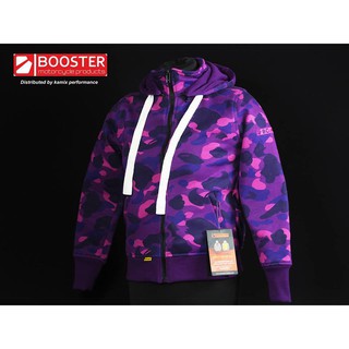 Booster Hoodie Kevlar Core เสื้อการ์ดมีฮู้ดสำหรับผู้ชายและผู้หญิง