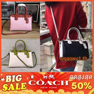 แท้💯%🔥สินค้าขายดี🔥 New COACH F26153 MINI BENNETT SATCHEL IN SIGNATURE (IMAA8) Signature Mini Bennett รุ่น