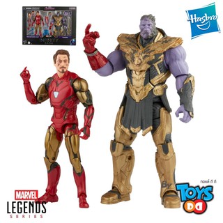 Marvel legends The Infinity Saga Iron Man Mark 85 &amp; Thanos Two-Pack