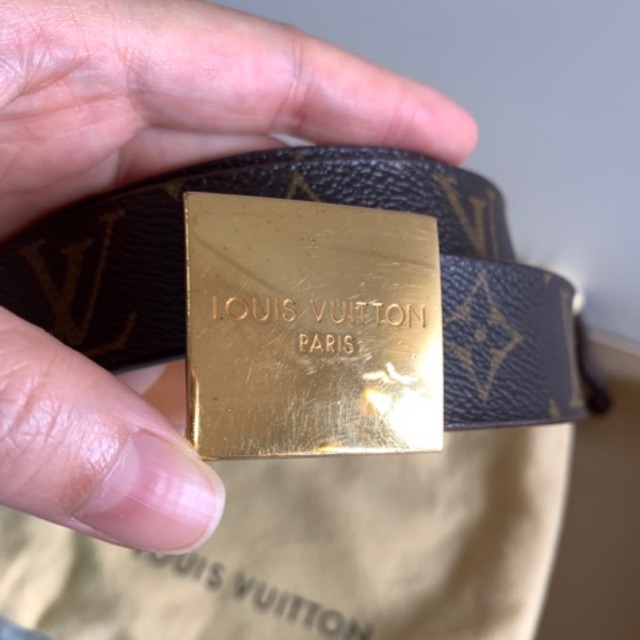 Louis Vuitton belt เข็มขัดหลุยส์ของแท้