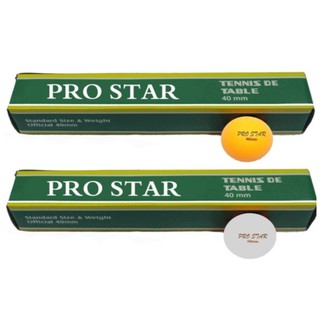 ลูกปิงปอง PRO STAR รุ่น 40 มิล