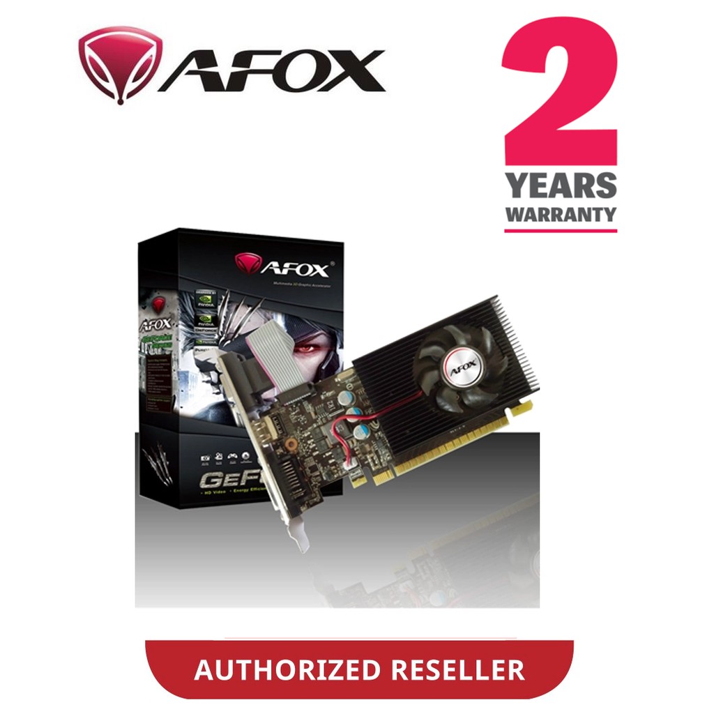AFOX GT730 2GB DDR3 Low Profile Graphics Card (AF730-2048D3L4-V1)