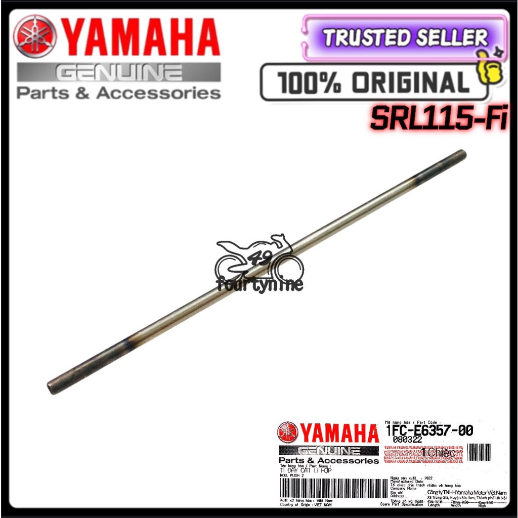 SRL115 SRL115FI LAGENDA115 FI PUSH ROD 2 CLUTCH ROD
