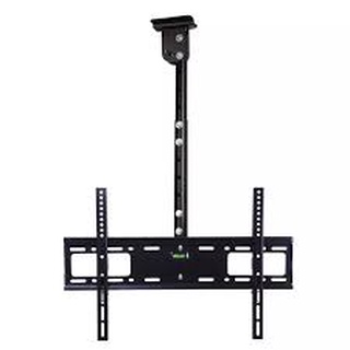 TV Ceiling Mount Tilting ชุดขาแขวนทีวี LCD, LED ขนาด 26-60 นิ้ว (แบบติดเพดาน, ปรับก้มได้, หมุนได้) (Black)(1855)