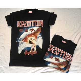 LZ251 Led Zeppelin เสื้อยืดวงร็อค เสื้อวง เสื้อยืด เลทเซฟฟิน เสื้อวินเทจ