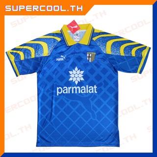 Parma 1995/97 Away Retro Vintage Jersey เสื้อปาร์ม่า เสื้อParma เสื้อบอลปาร์ม่า Parmalat