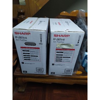 เครื่องฟอกอากาศ Sharp FP-J30TA-B Air Purifierสีเขียวขาว ของใหม่มือ1มี2เครื่อง มือ2มี1เครื่อง