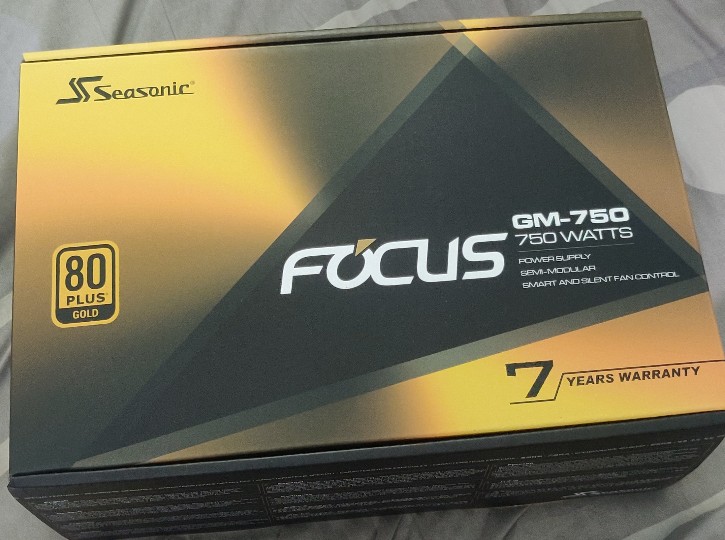 Seasonic FOCUS GM 750W Gold Power supply 5Y Warranty | Shopee Thailand