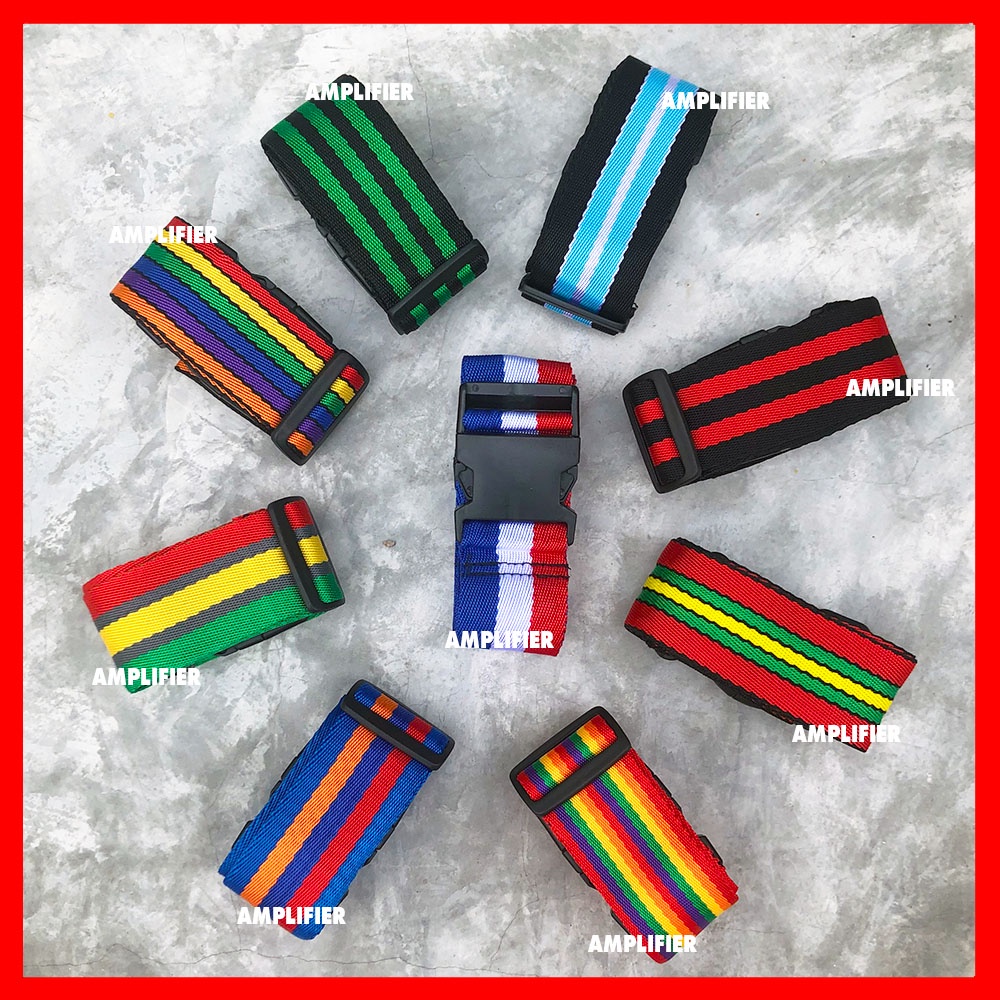 สินค้างานไทย สายรัดกระเป๋าเดินทาง Luggage Strap ยาวสูงสุด 200 เซนติเมตร มีรหัสล๊อคสาย/ไม่มีรหัสล๊อค