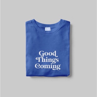 เสื้อยืดผ้าฝ้ายGood things commings