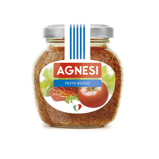 สินค้าแนะนำ!! แอคเนซี เพสโต้ รอสโซ่ 185 กรัม AGNESI Pesto Rosso 185 g