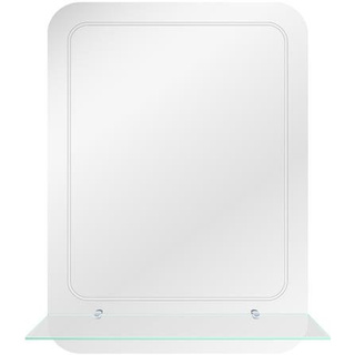 Plain Mirrors กระจกชั้นวาง MOYA VM-Z114 60X80 ซม. กระจกใสไม่หลอกตา