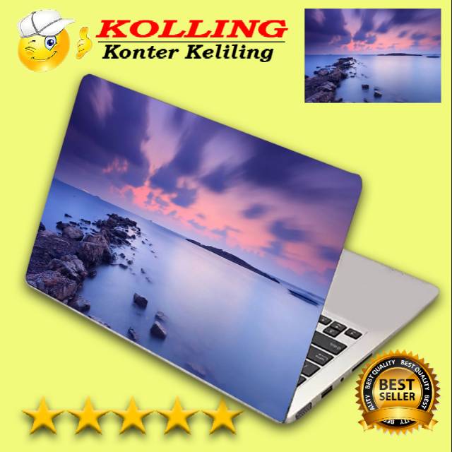 Garskin Laptop paper ocean Skin Laptop Laptop Sticker ความงาม