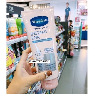 Vaseline Lotion Healthy White Instant Fair UV Tone Up วาสลีน เฮลธีไวท์ อินแสตนท์ แฟร์ ยูวี โทนอัพ เซรั่ม 320ml