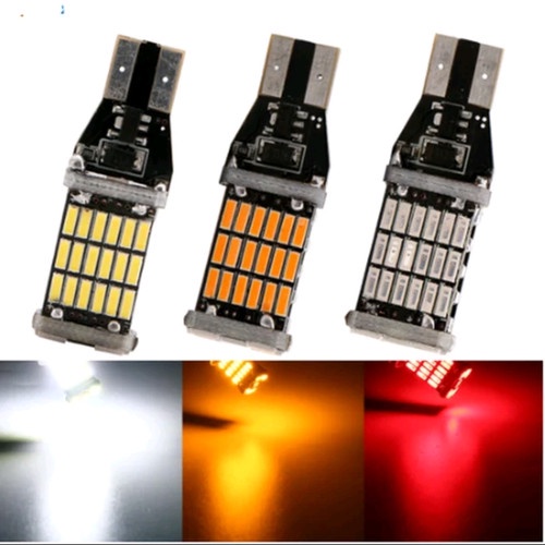 T15 45 LED Canbus ไฟ LED สว่างเป็นพิเศษ