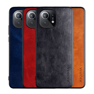 เคสโทรศัพท์หนังฝาพับสําหรับ Xiaomi Mi 11 Funda