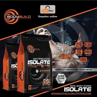 Bodybuild Nutrition Whey Protein Hydrolyzed 100% Whey Isolate - เวย์โปรตีน เวย์ ไฮโดรไอโซเลท สูตรลีน