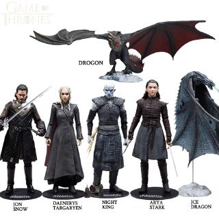 ฟิกเกอร์ macfarland game of thrones night king jon snow ของเล่นสําหรับเด็ก