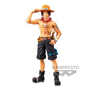 แมวทอง แท้ญี่ปุ่น โมเดล เอซ เอส วาโนะ One Piece Portgas D. Ace DXF The Grandline Series Wano County Vol.3 Banpresto