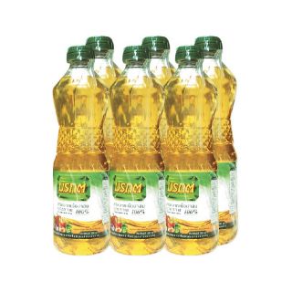 มรกต น้ำมันปาล์ม บรรจุ 500ml/ขวด ยกแพ็ค 6ขวด ตรามรกต Palm Oil