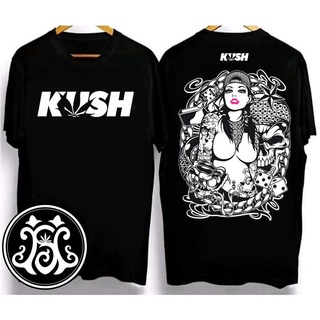 NO.29 KUSH Tshirt เสื้อยืดผ้าฝ้าย พิมพ์ลาย สำหรับผู้ชาย และผู้หญิง ผ้าคุณภาพสูง