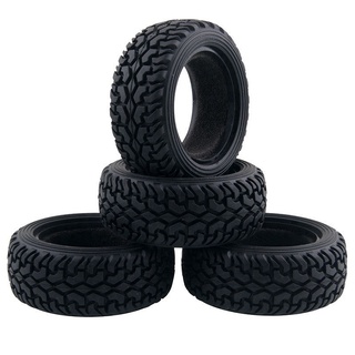 ◕✻Rubber Tires 8019 Diameter 74mm 4P Fit RC HSP 1:10 On-Road Refit 1:16 Rally Car