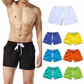 🔥พร้องส่ง🔥กางเกงขาสั้น ใส่ว่ายน้ำ เดินชายหาด ผ้าแห้งไว สำหรับผู้ชาย