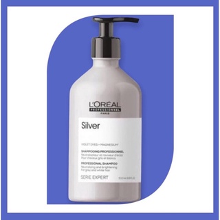 Loreal Serie Expert Silver Neutralising Shampoo 500ml แชมพู ซิลเวอร์