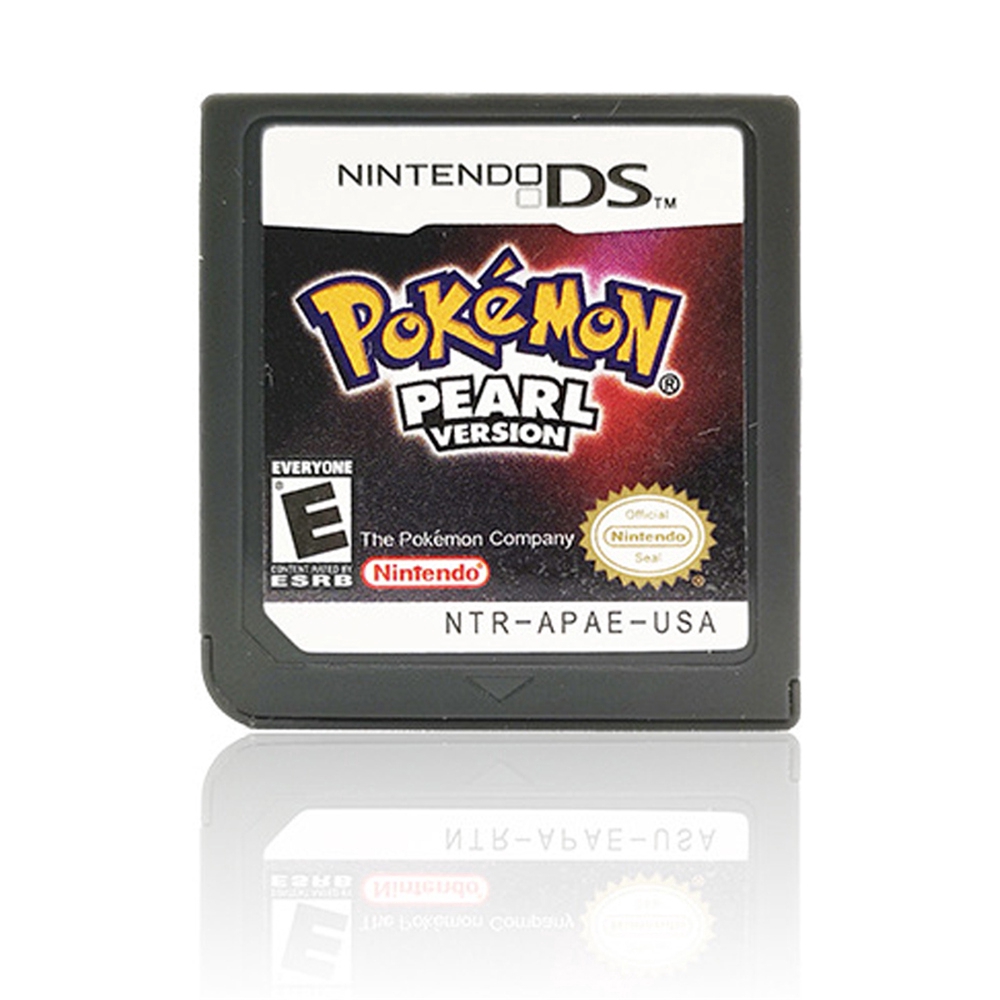 การ์ดเกมส์ nintendo ds 3ds ndsi ndsl nds lite pokemon สีเงินสีทอง