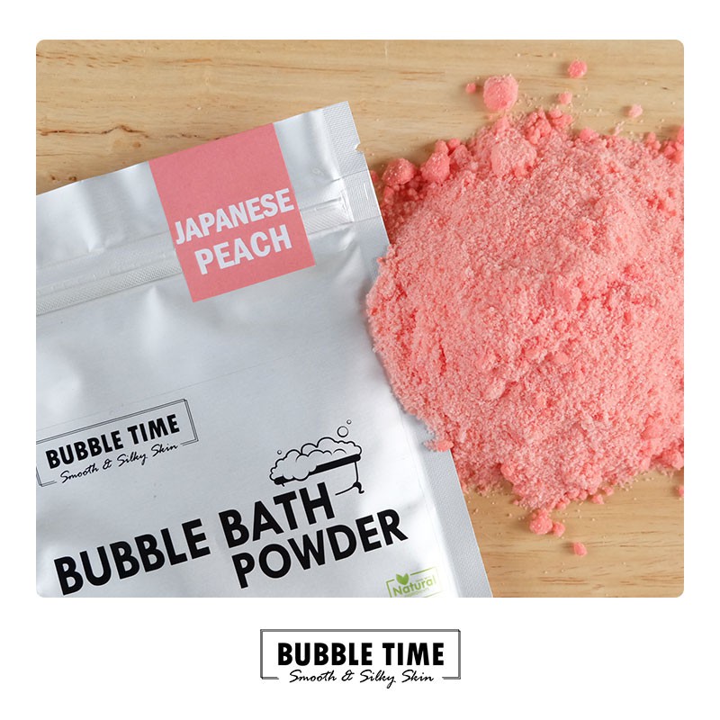 Bubble bath สบู่ทำฟอง ในอ่างอาบน้ำ กลิ่น Japanese Peach