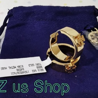 พรีฯ​Tory Burch Kira Huggie earrings/gold.