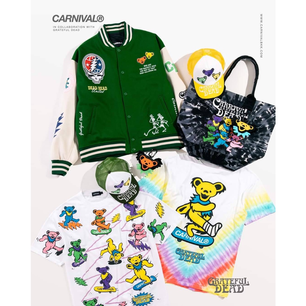 (พร้อมส่ง ​ของแท้100%) CARNIVAL® x Grateful Dead “Miracle Me” Collection (Drop 2)