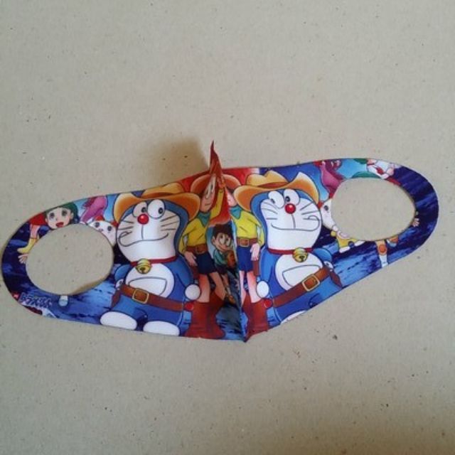 Mask หน้ากากอนามัย ผ้าปิดปาก (ซักได้) ของเด็ก โดราเอม่อน Doraemon