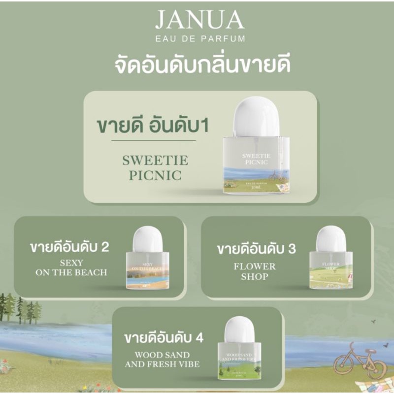 น้ำหอม Janua แพกเกตใหม่มีกล่อง❤️‍🔥น้ำหอม Janua ขนาด 30ml พร้อมส่ง5กลิ่น💓 น้ำหอมตัว