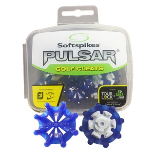 Spike SoftSpikes Pulsar Golf Cleats Tour Lock Blue