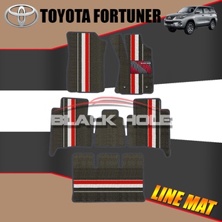 Toyota Fortuner 2015-2018 Blackhole Trap Lime Mat Edge (ชุดภายในห้องโดยสาร)