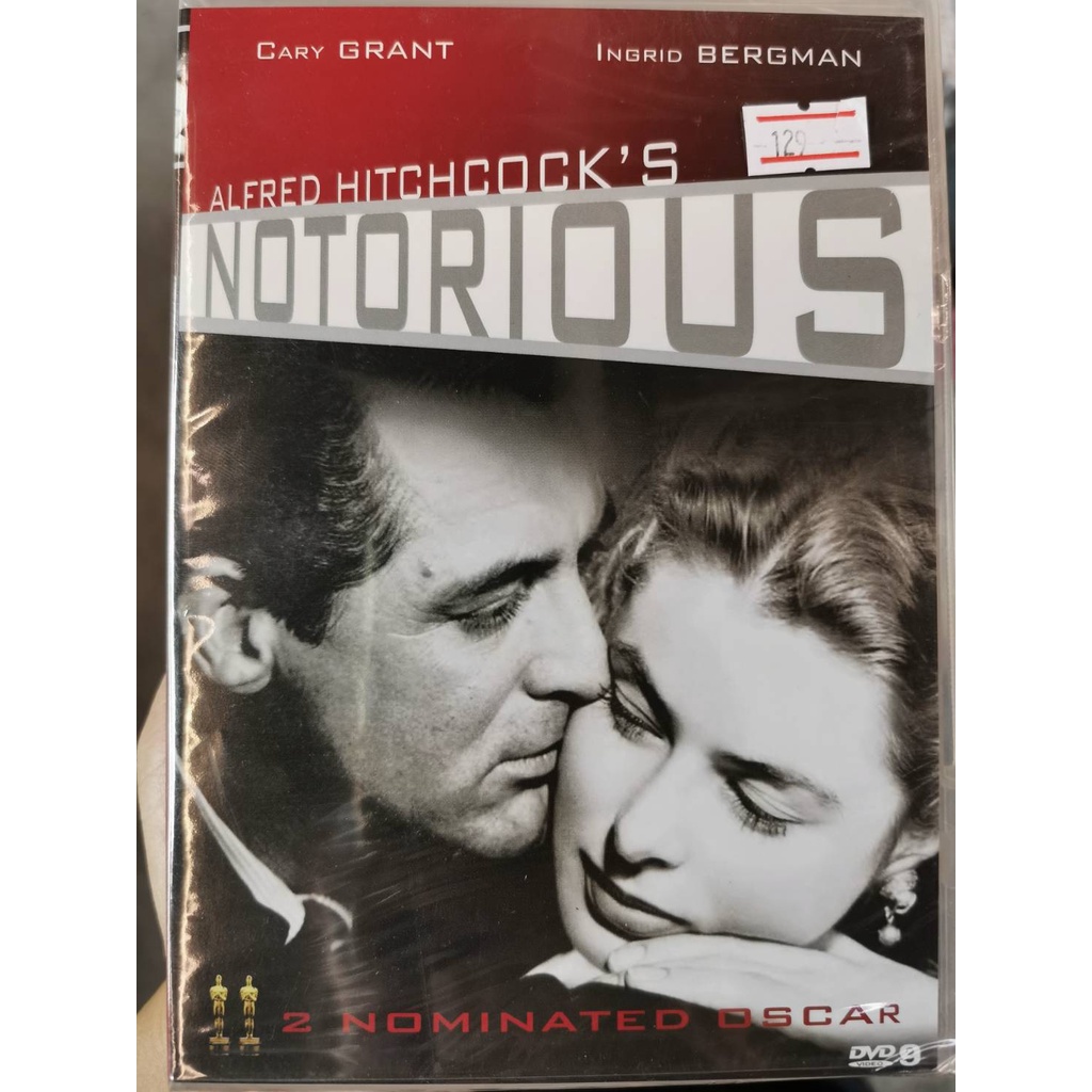 DVD : Notorious (1946) สายลับสาวผู้ฉาวโฉ่ " Cary Grant, Ingrid Bergman " Alfred Hitchcock Collection