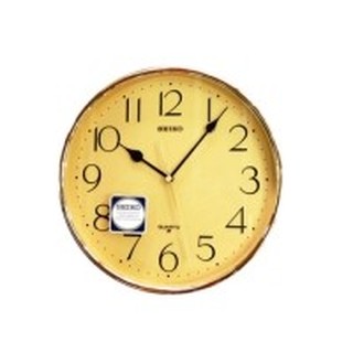 SEIKO นาฬิกาแขวน รุ่น QXA001YT (GOLD)  โค๊ดส่วนลด 100บาท โค๊ด (NEWMSME)