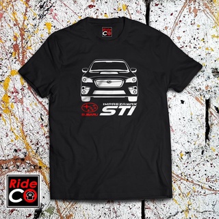 เสื้อคู่ - เสื้อยืดสําหรับผู้ชาย☁L.RIDECO เสื้อยืดสําหรับผู้ชาย SUBARU IMPREZA WRX STI 2020 เสื้อยื