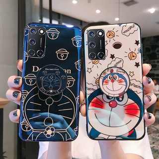 DORAEMON เคสโทรศัพท์มือถือลายการ์ตูนโดเรม่อนสําหรับ Oppo Reno5 Pro Reno5 5 G