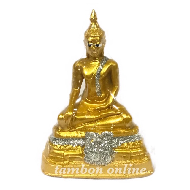 พระพุทธรุป พระปางสะดุ้งมาร พระปางมารวิชัย ปางชนะมาร หน้าตัก 3 นิ้ว องค์ทอง