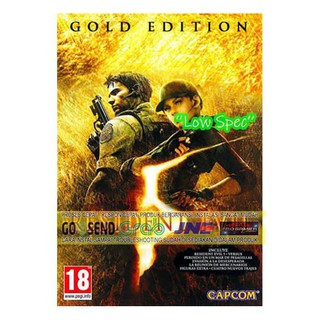 Resident EVIL 5 GOLD EDITION CD DVD เกมแล็ปท็อปสําหรับคอมพิวเตอร์แล็ปท็อป