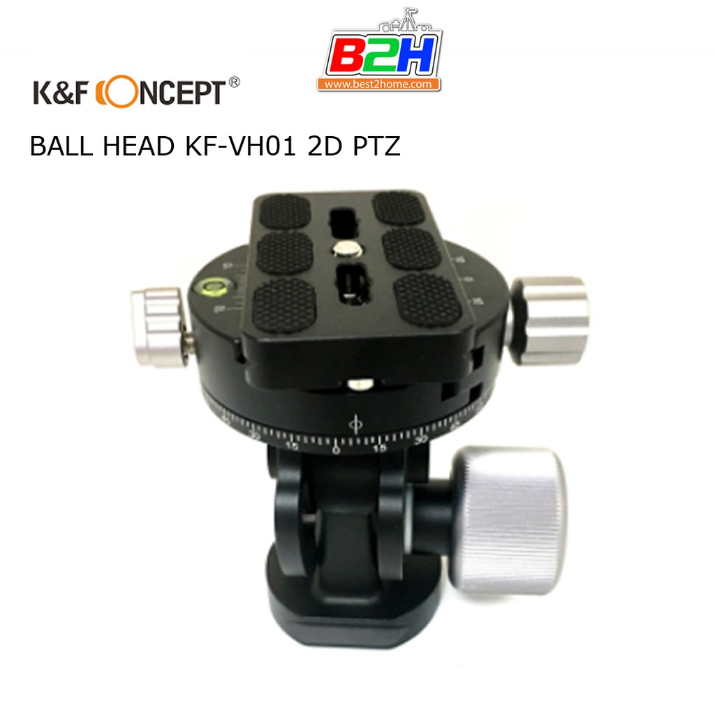 K&FConcept BALL HEAD VH01 2D PTZ  หัวบอล KF31.016