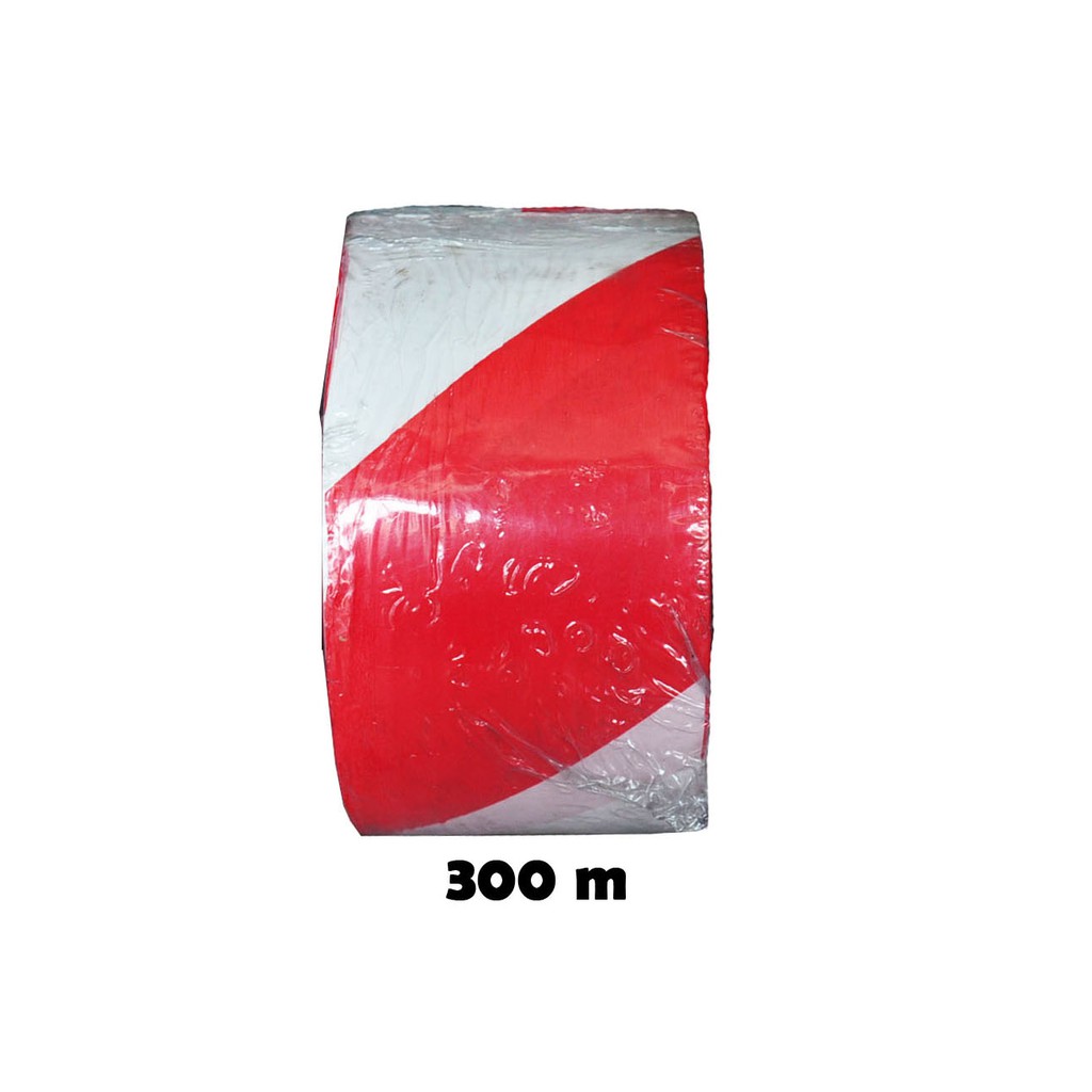ยูโรเทป เทปกั้นเขต ขาว-แดง (PE Warning tape) - รูปที่ 2